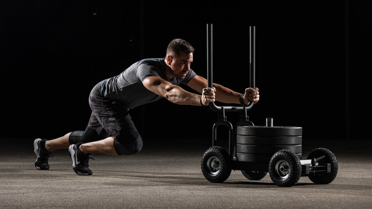 Pushing the Pain Train Hybrid Resistance Sled