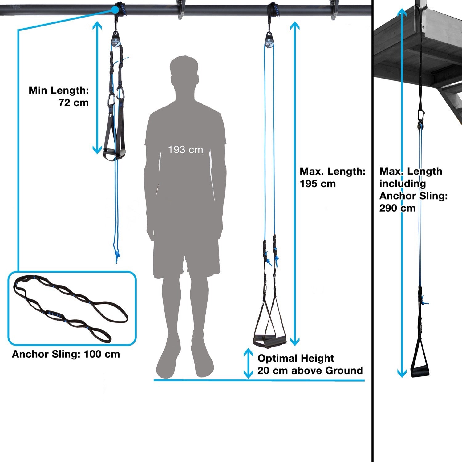 aeroSling ELITE - Measurements