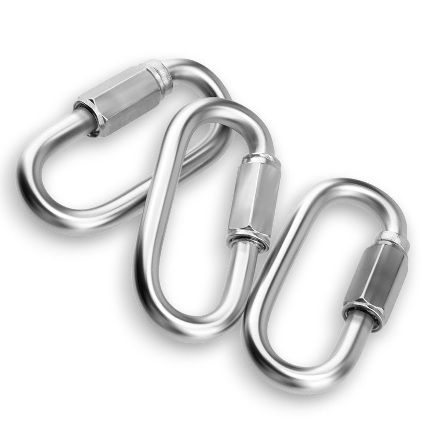 Mini-Edelstahl-Karabiner