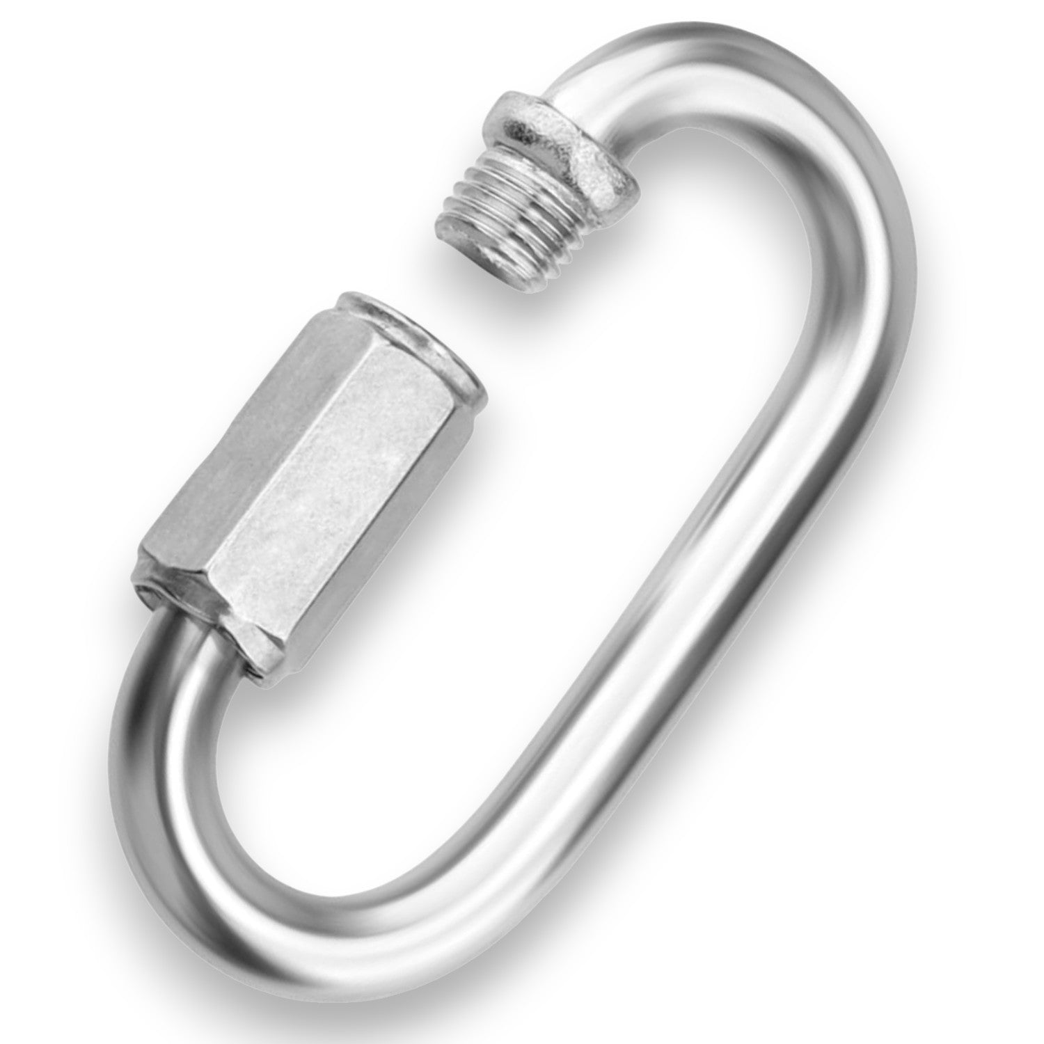 Mini-Edelstahl-Karabiner