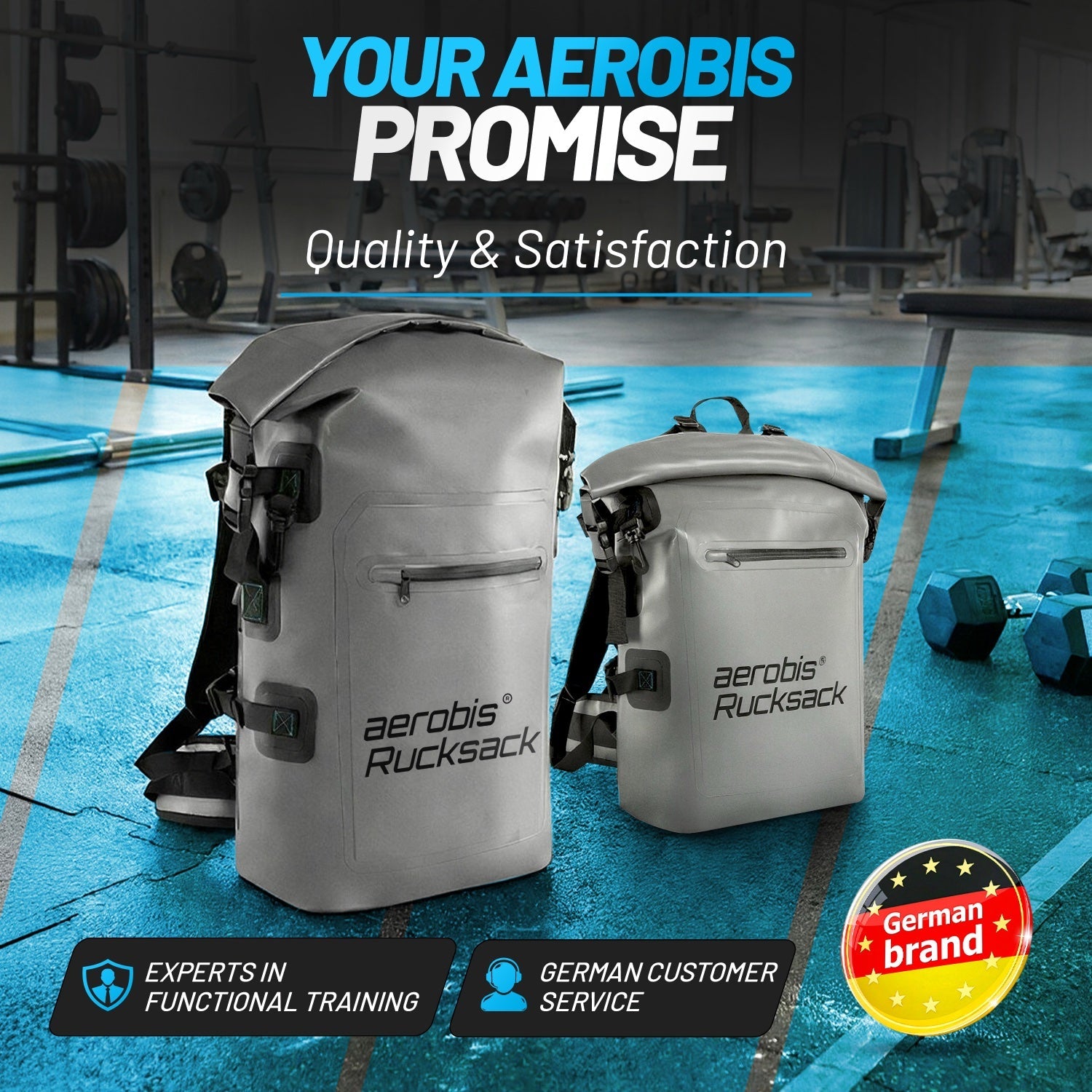 Fitness Rucksack - Adjust shape and size