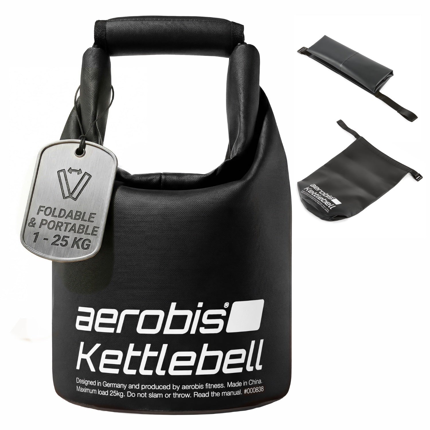 Kettlebell Souple Rempli D’eau 5 Kg – Transportable, Parfait Pour Le Voyage Et Le Fitness !