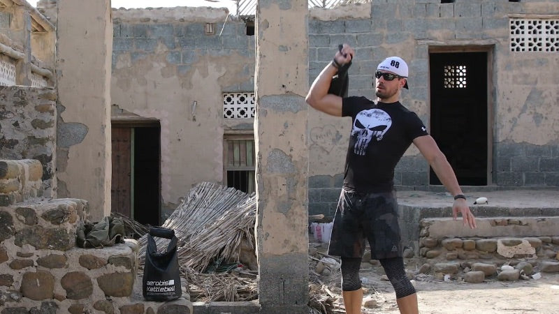 Action video featuring our Fitness Kettlebell