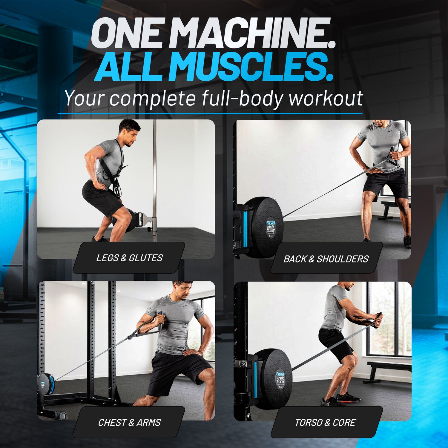 aerobis Kinetic Trainer - Premium Flywheel Trainer 6