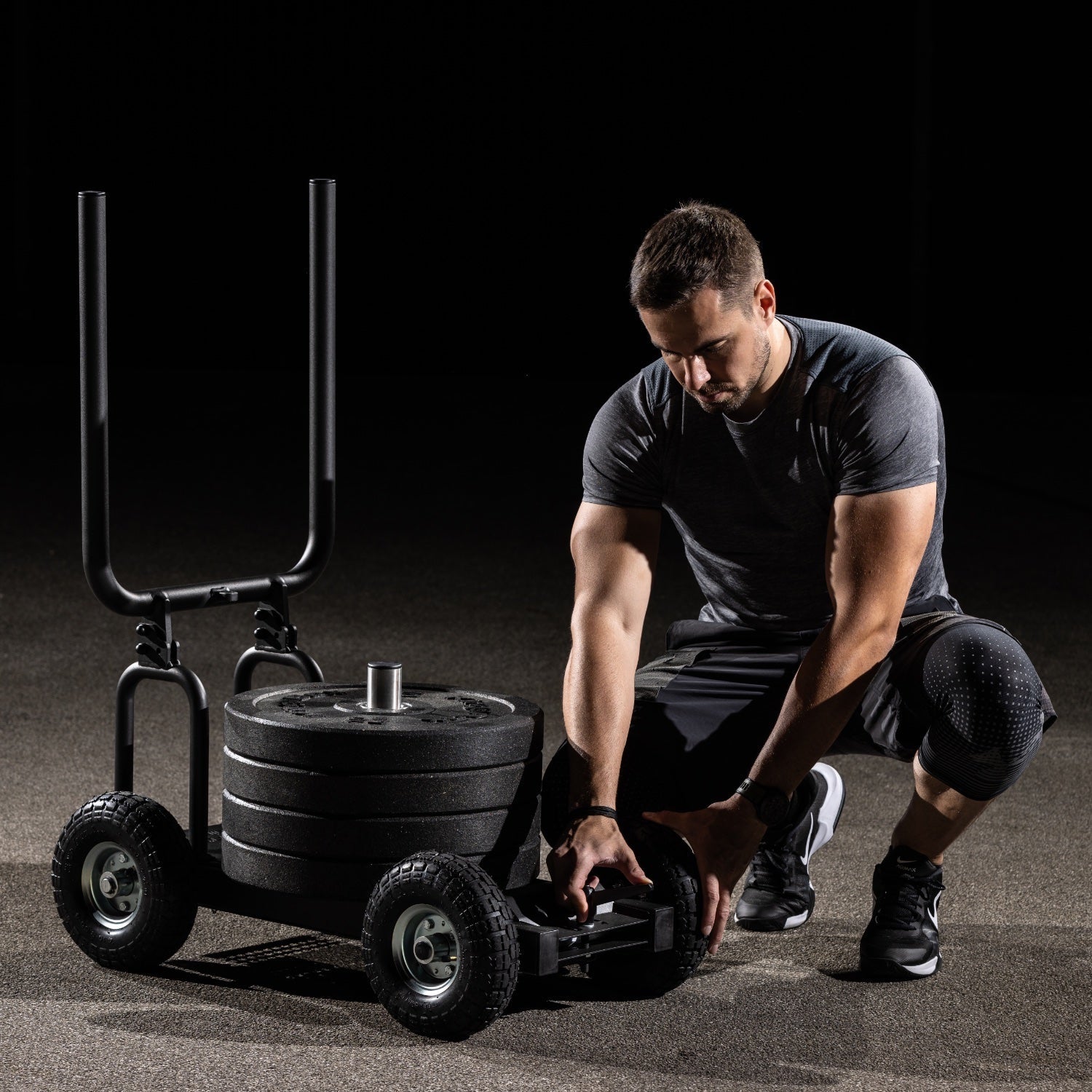 aerobis Pain Train - Patented Resistance Sled on wheels 11