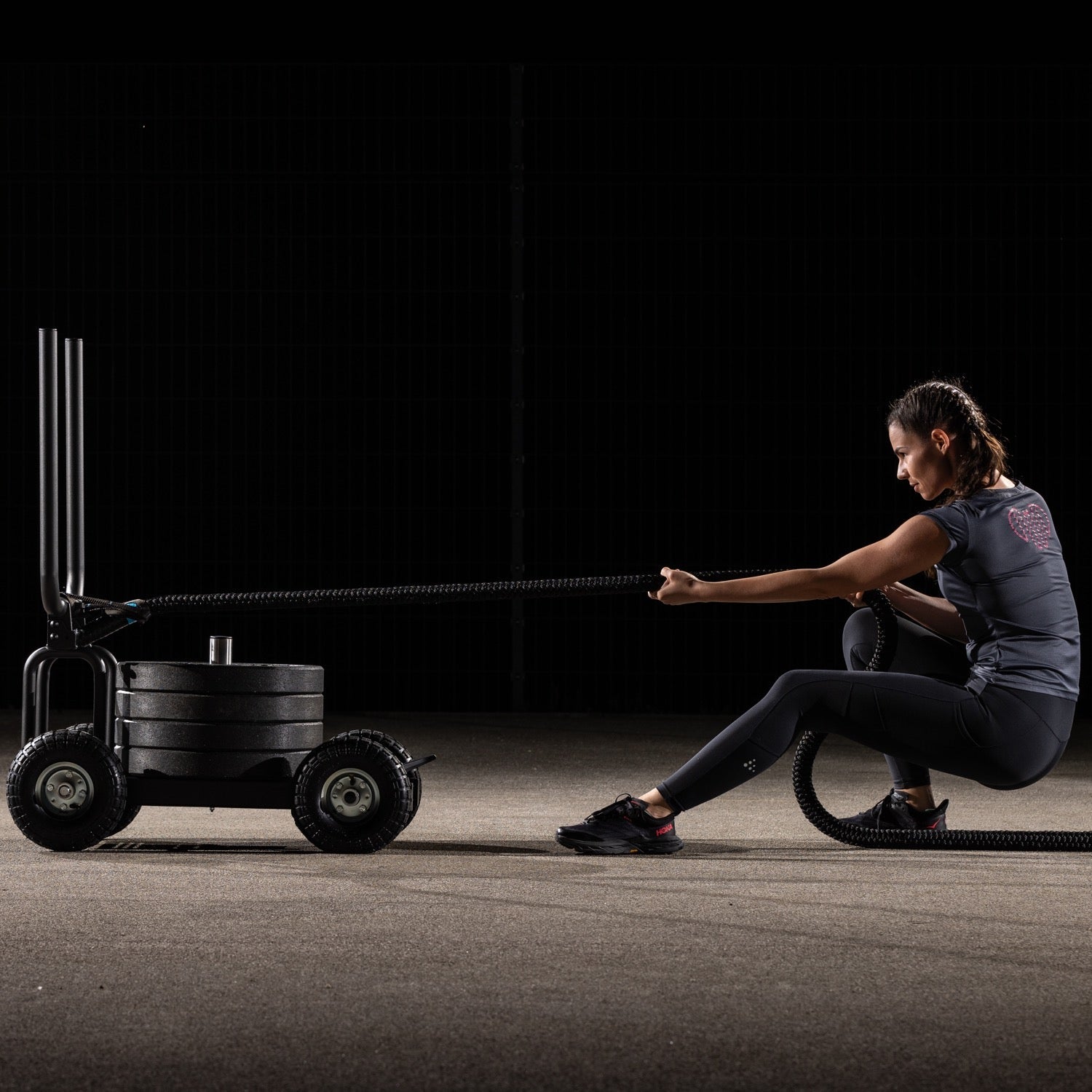 aerobis Pain Train - Patented Resistance Sled on wheels 12