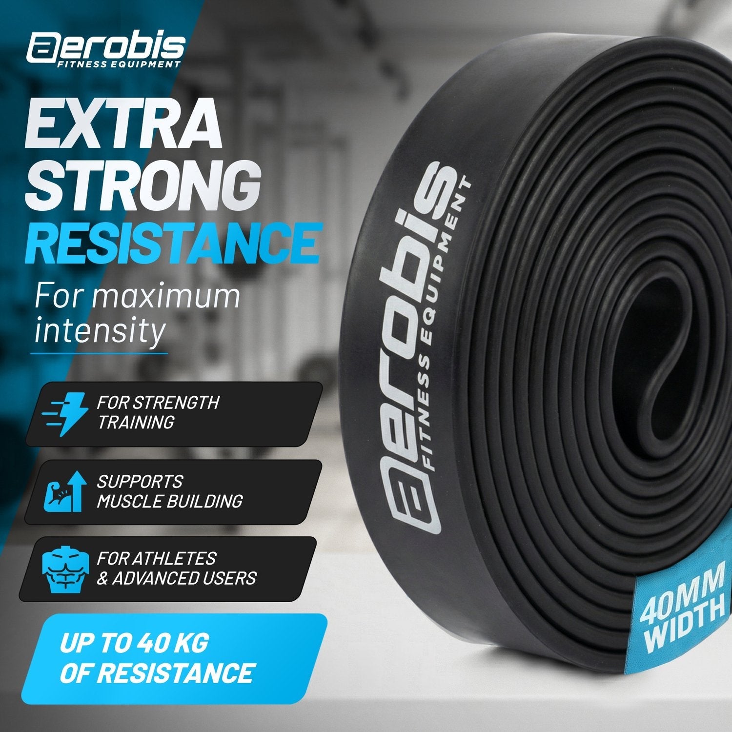 aerobis Premium Powerbands - Latex - Free 5