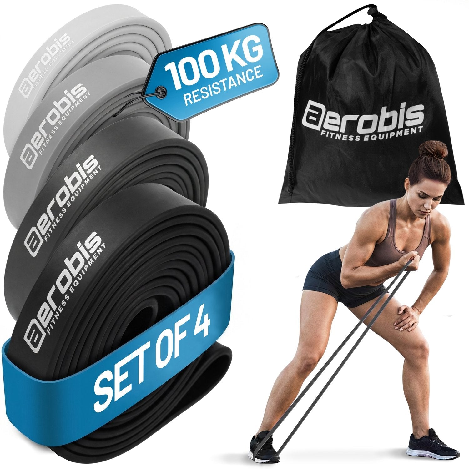 aerobis Premium Powerbands - Latex - Free 1