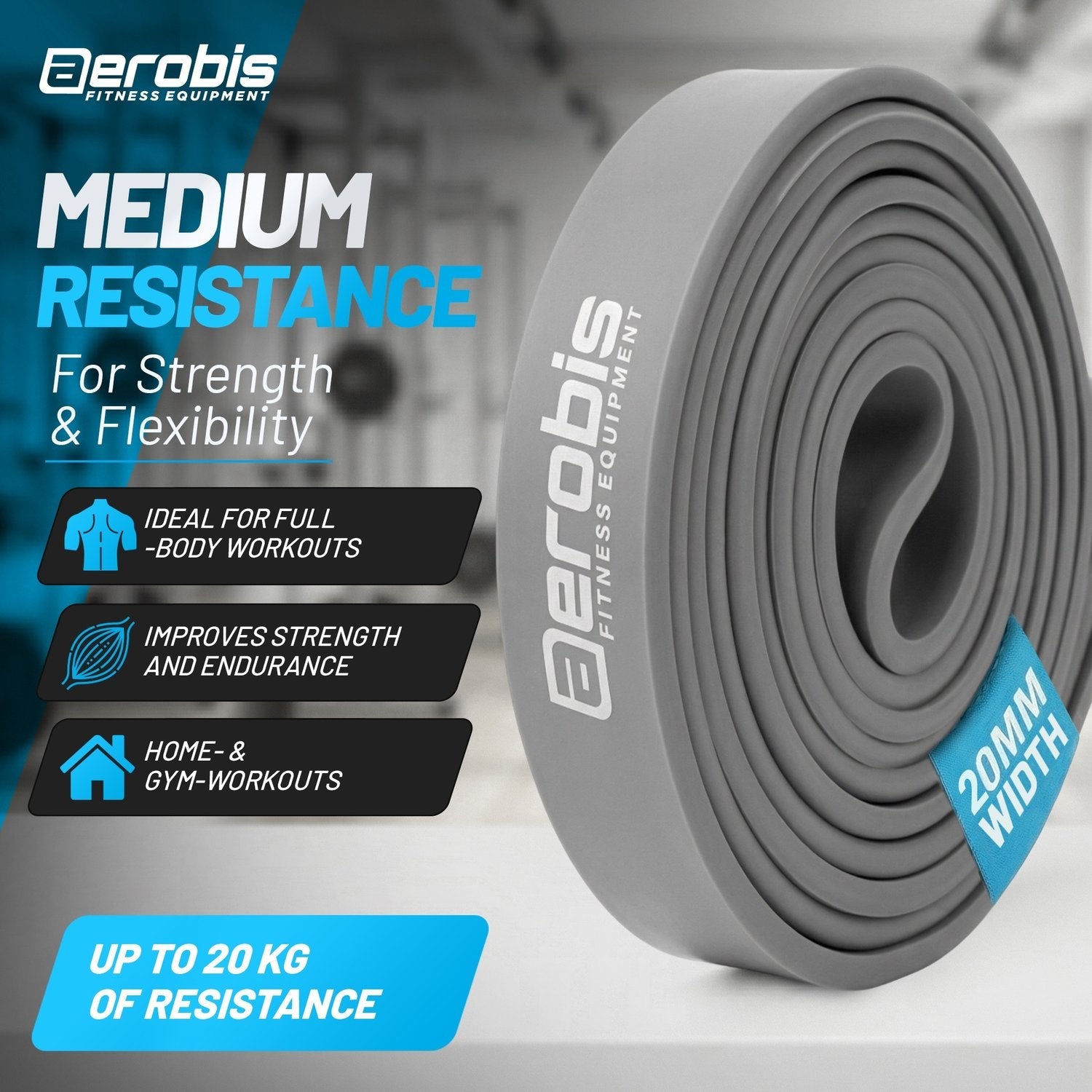 aerobis Premium Powerbands - Latex - Free 3