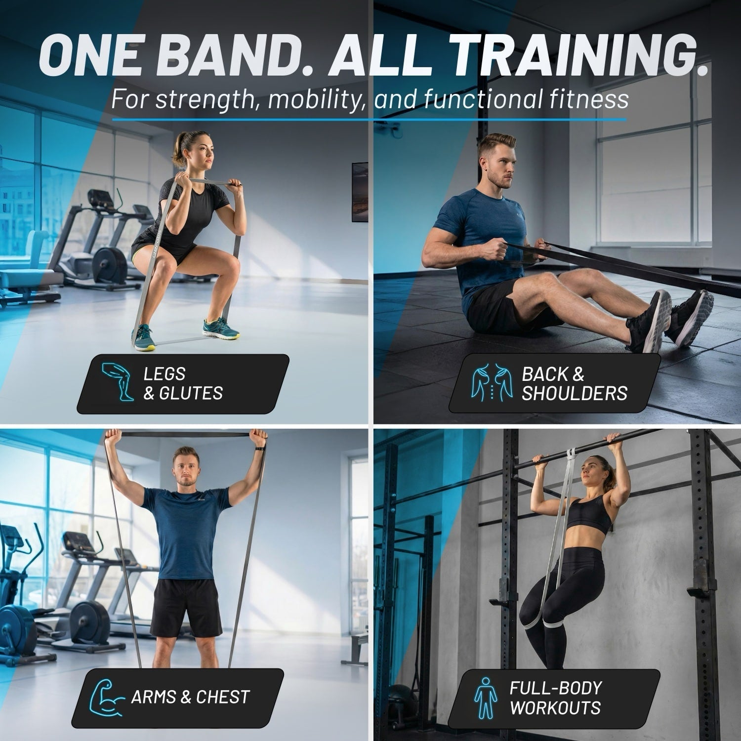 aerobis Premium Powerbands - Latex - Free 9