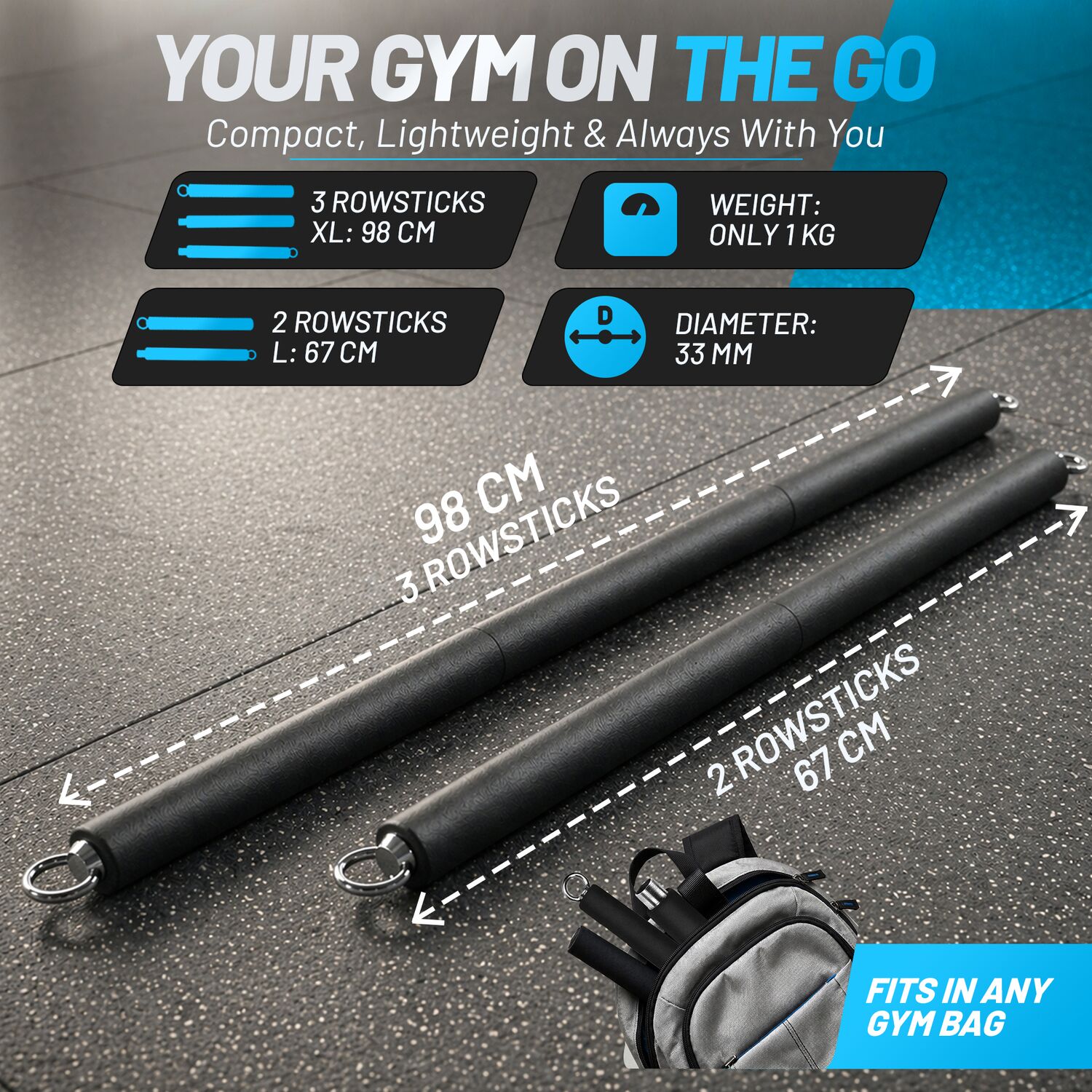 aerobis aerobis Rowstick - New version of our versatile fitness stick 6
