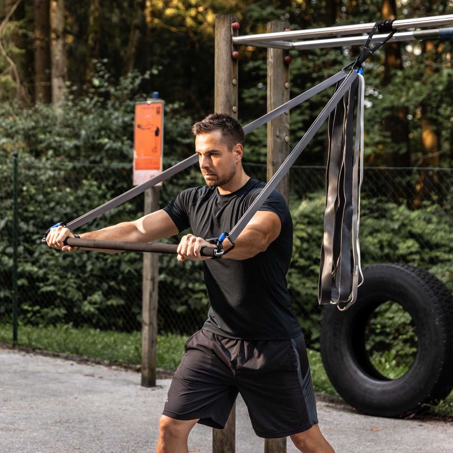 Powerband Trainer - 200 kg motstand!