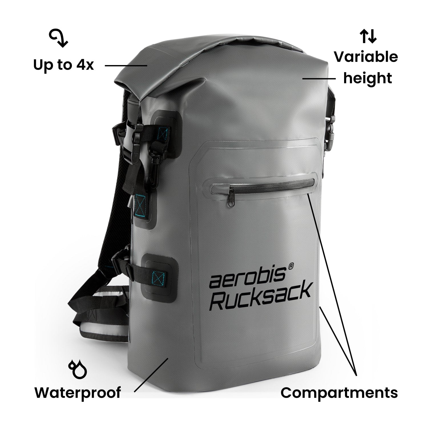 aerobis Fitness Rucksack - Perfect for Training, Hiking and Office 13