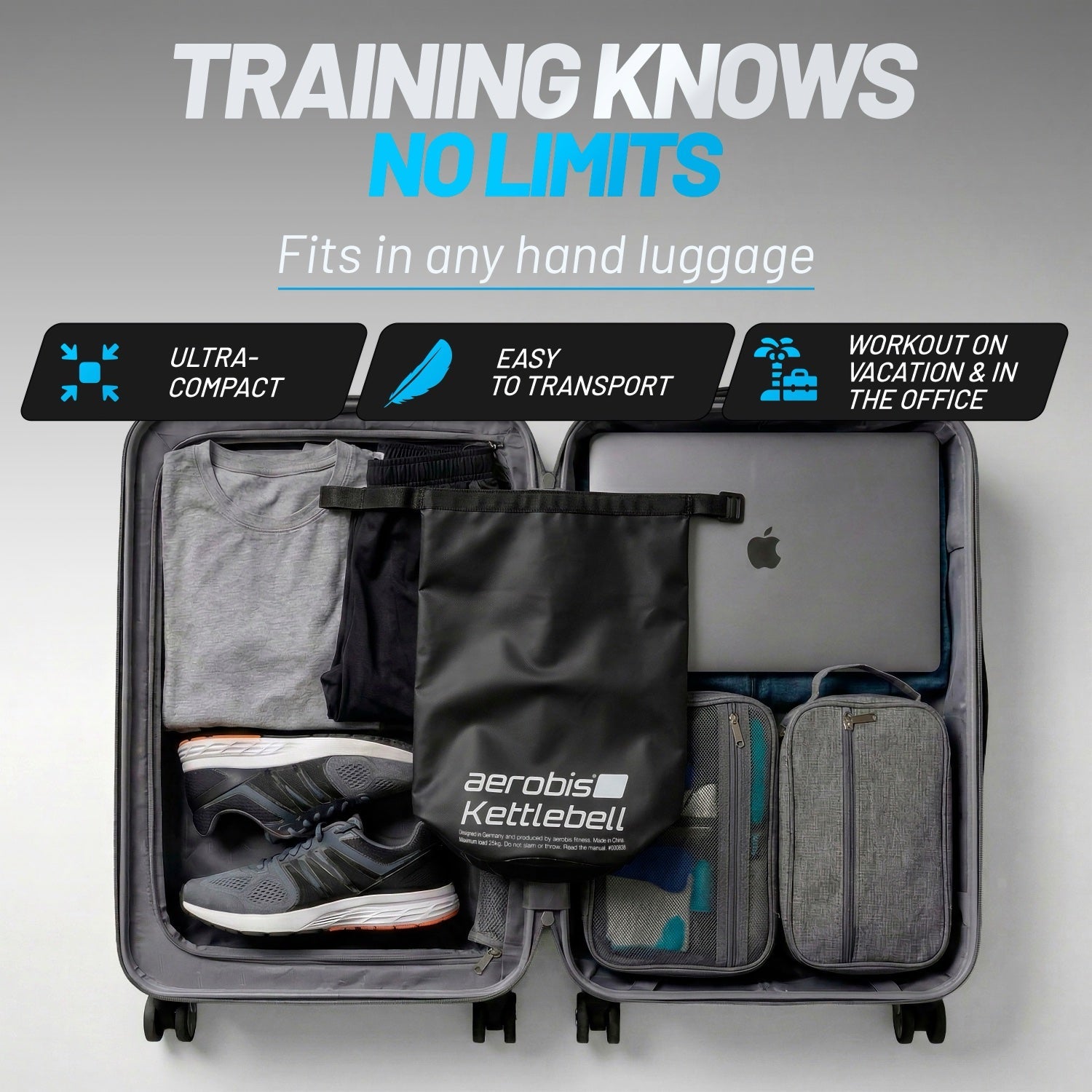 aerobis Kettlebell - 1 size up to 25kg 5