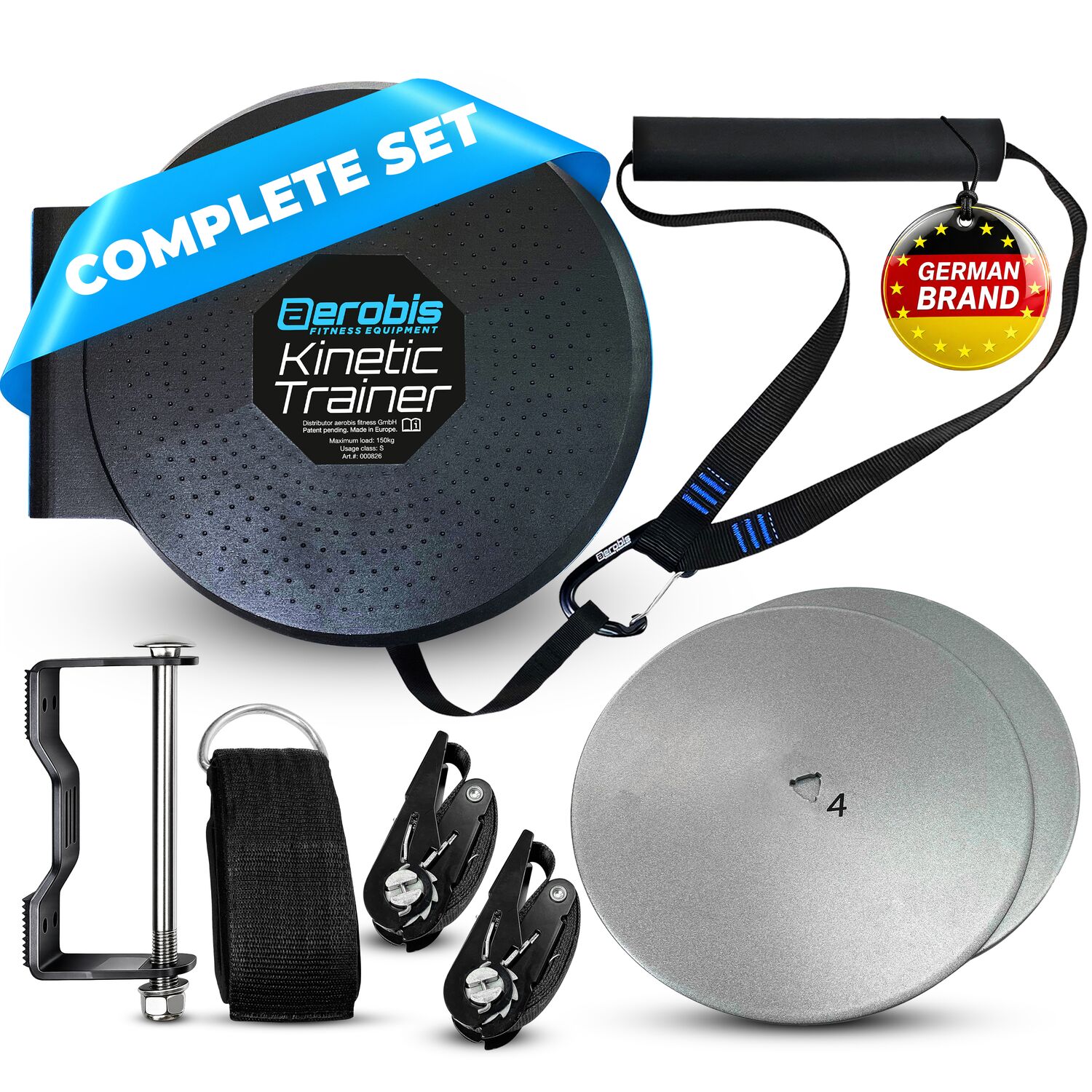 aerobis Kinetic Trainer - Premium Flywheel Trainer 1