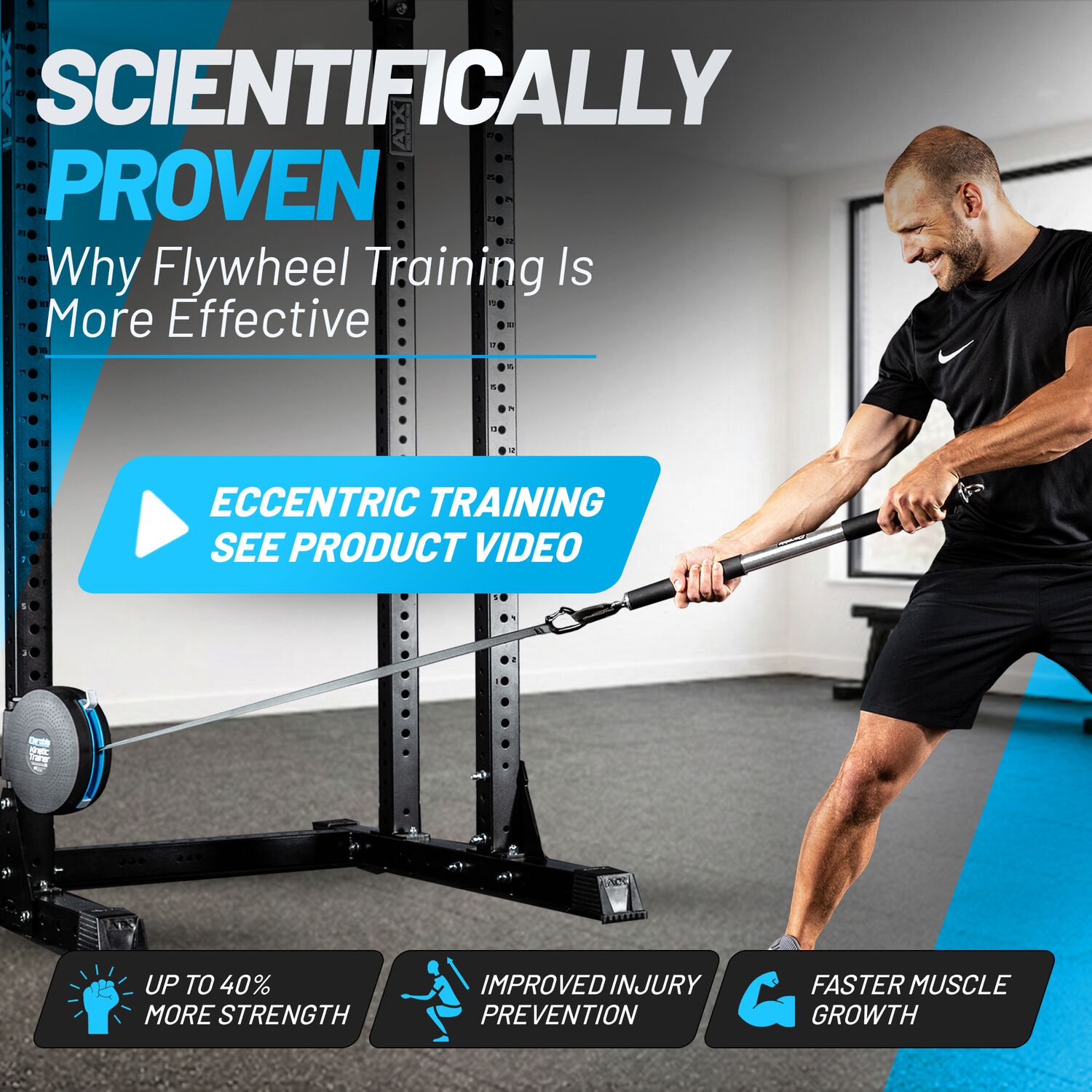 aerobis Kinetic Trainer - Premium Flywheel Trainer 5