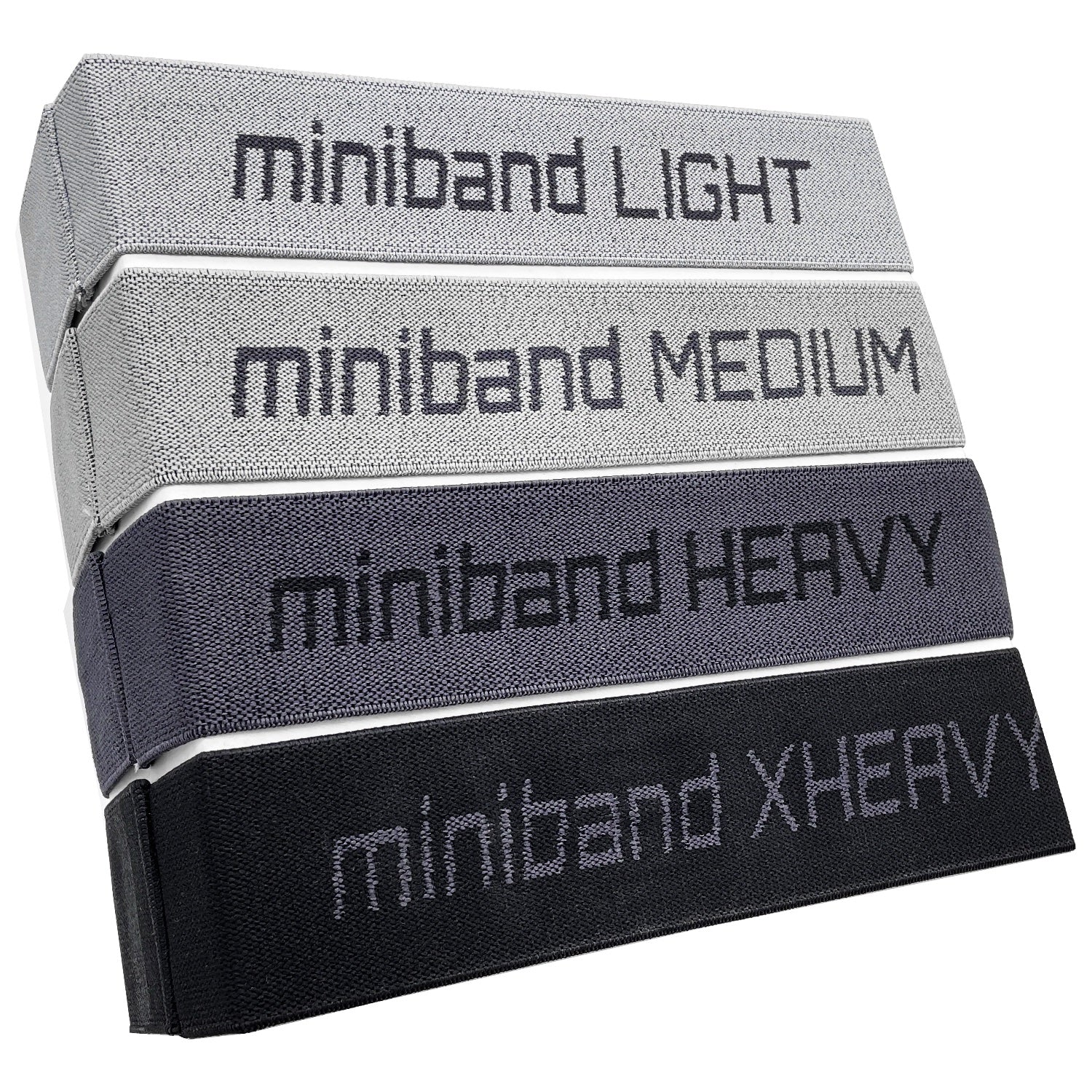 aerobis Miniband Set - 4 flexible mini Fitnessbands 1