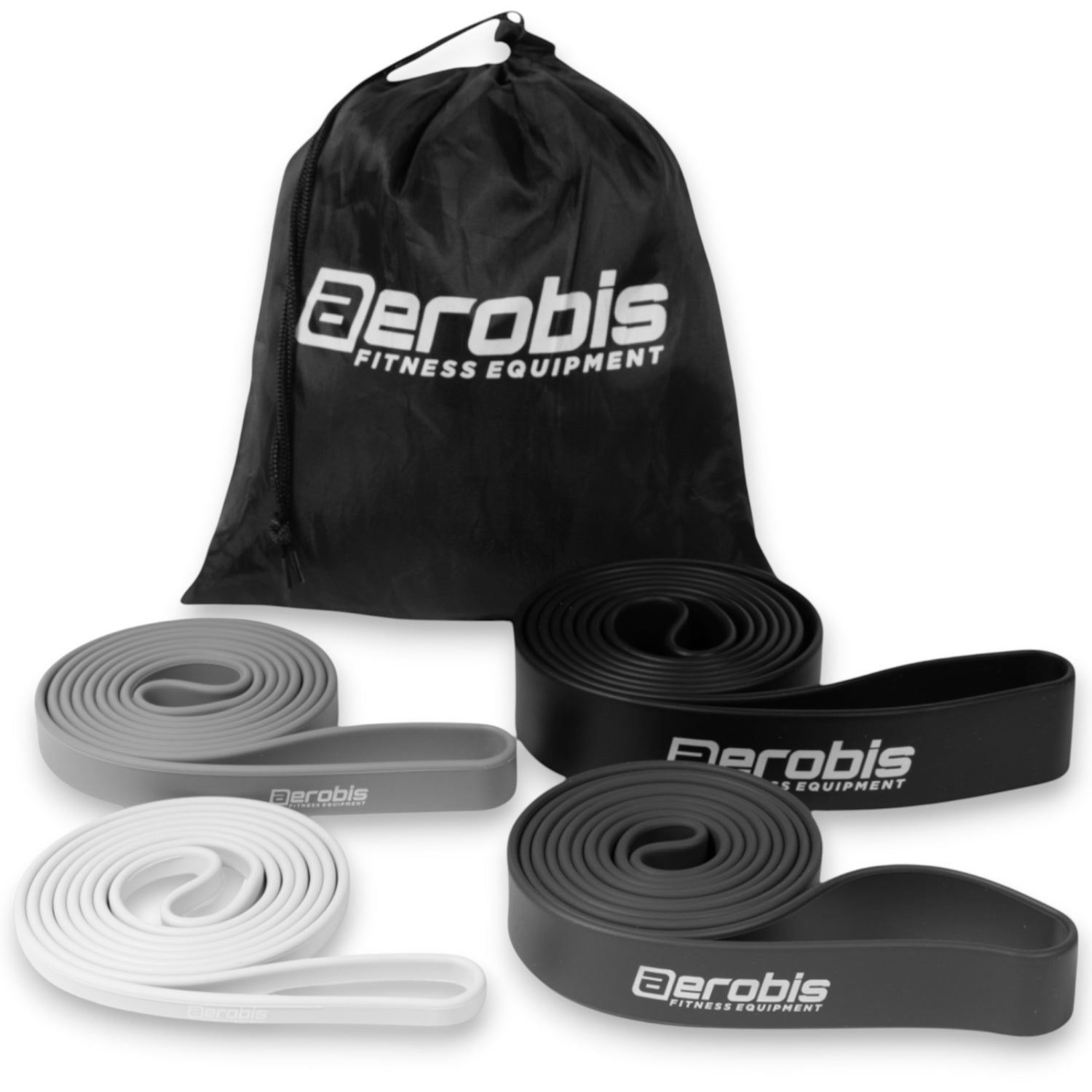 aerobis NEW VERSION! Powerbands 2.0 - Set of 4 Premium Powerbands 2
