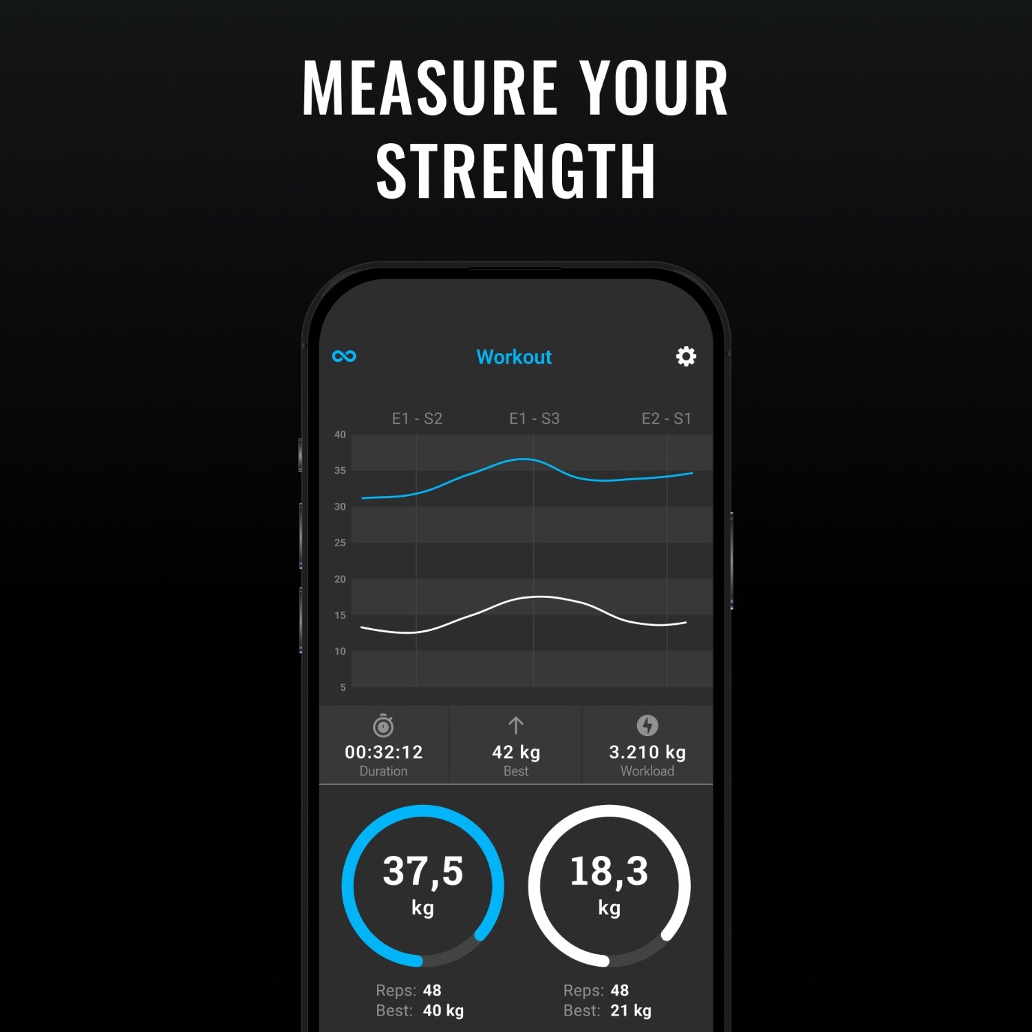 aerobis Powrlink Light - Measure Fitness up to 600 kg 2