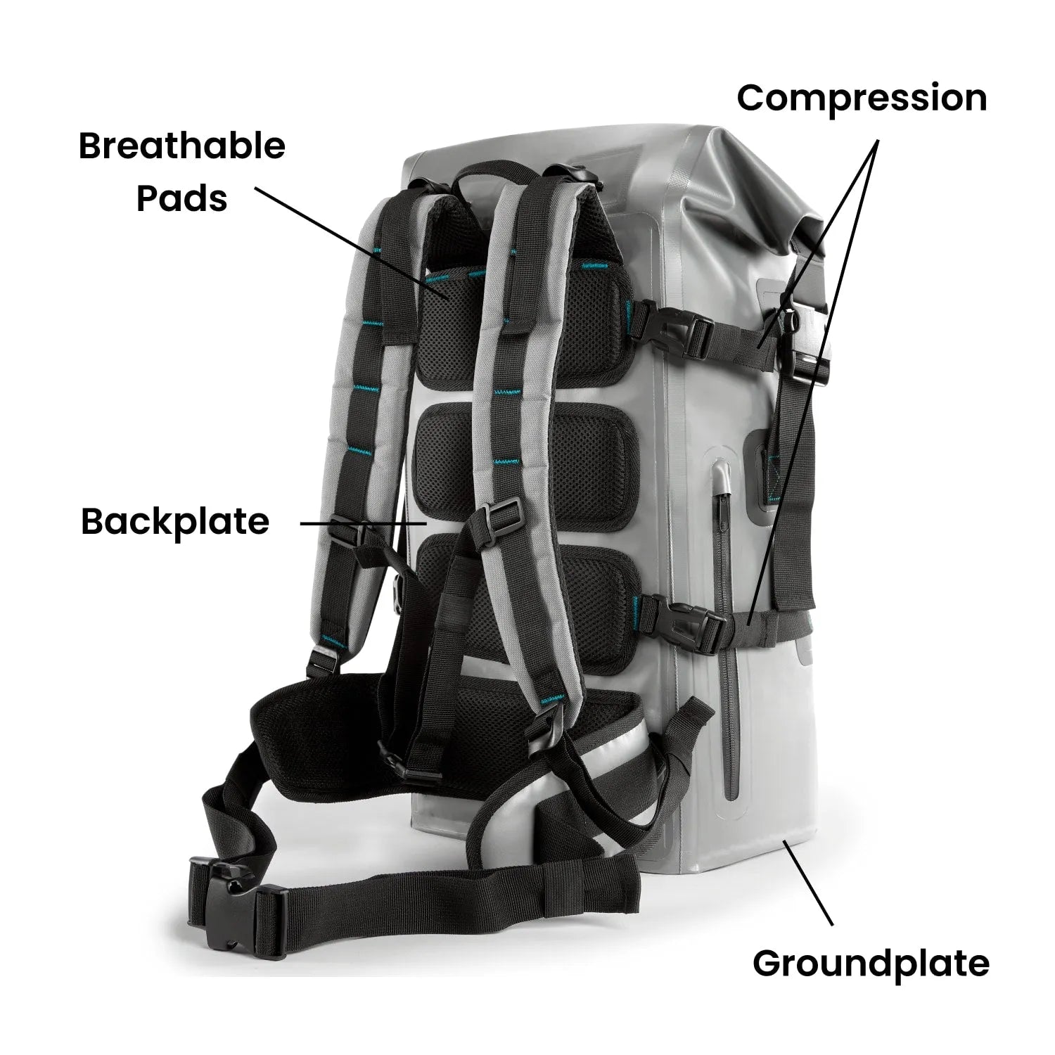 aerobis Fitness Rucksack - Perfekt für Training, Wandern und Büro 4