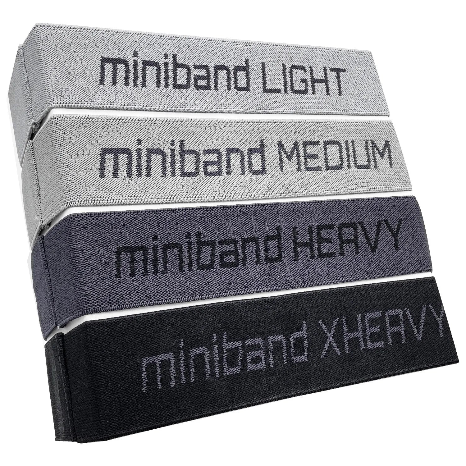 aerobis Miniband Set - 4 mini Fitnessbands flexibles 1