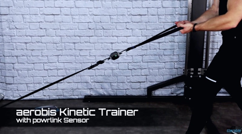 Vídeo explicativo de la ventaja añadida de combinar el sensor de fuerza powrlink con el volante de Kinetic Trainer