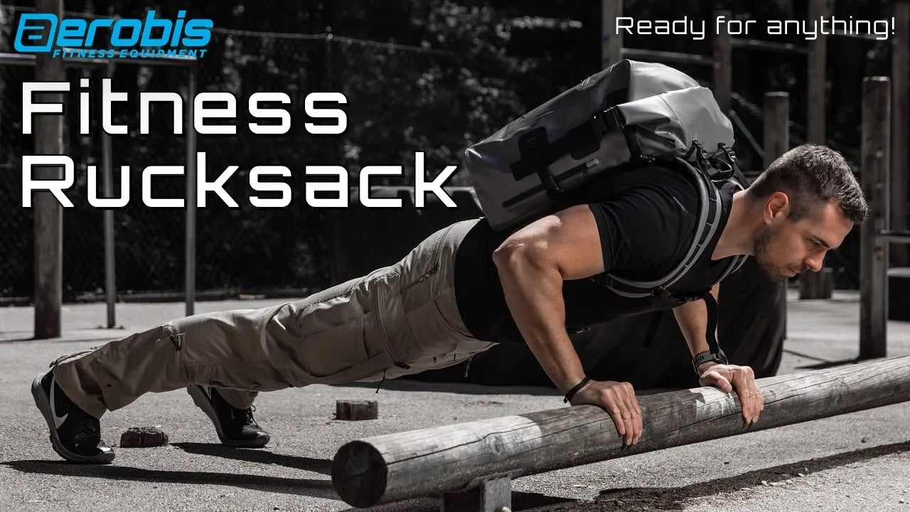 Vídeo de ação com a nossa Fitness Rucksack