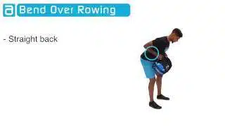 En blackpack bend over rowing